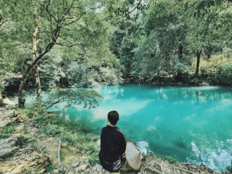 Lenin Stream - Pac Bo Cave